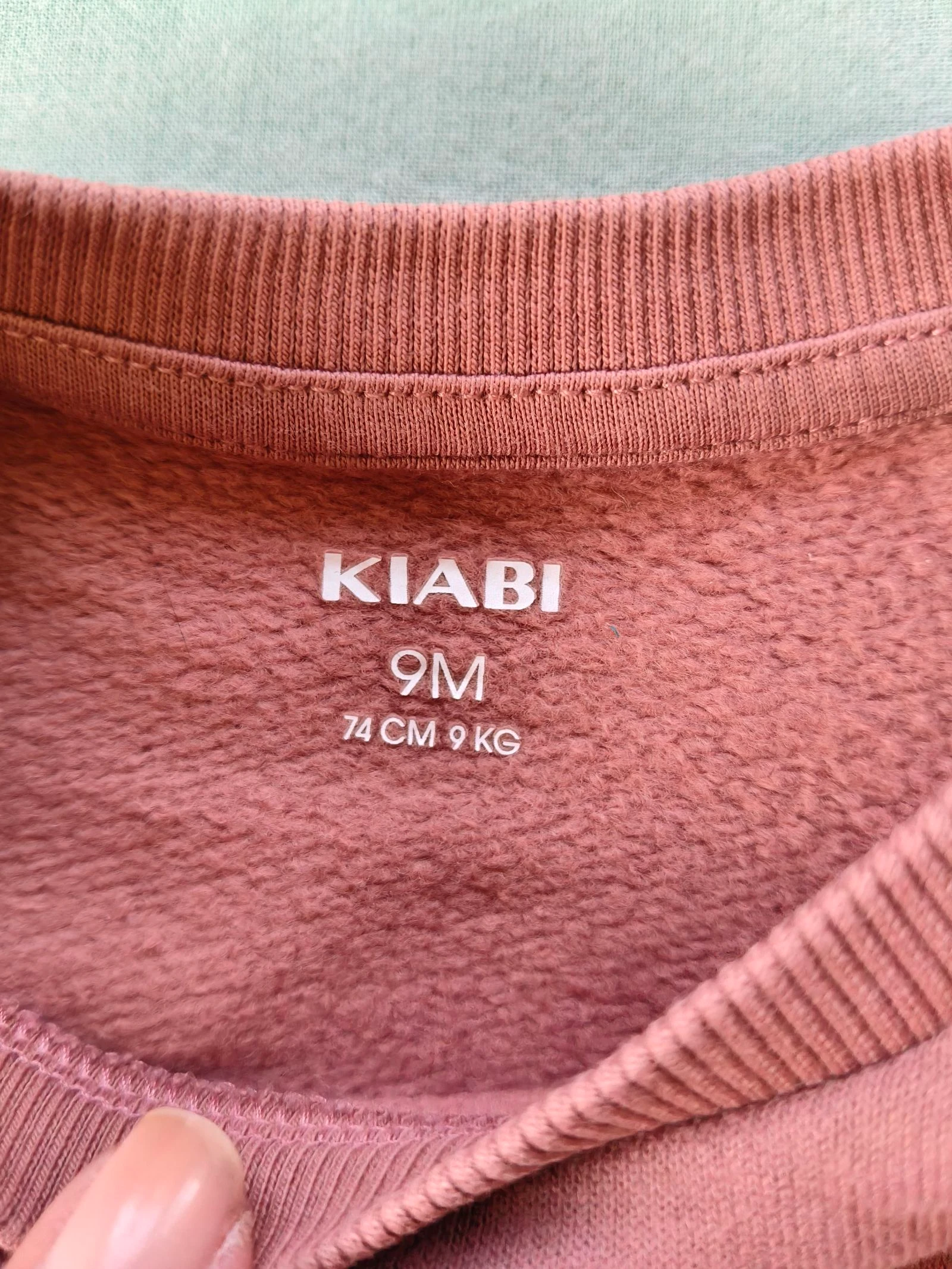 Jersey cálido para niña Kiabi rosa enjoy 74 cm – photo 3